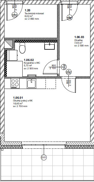 Detail bytové jednotky