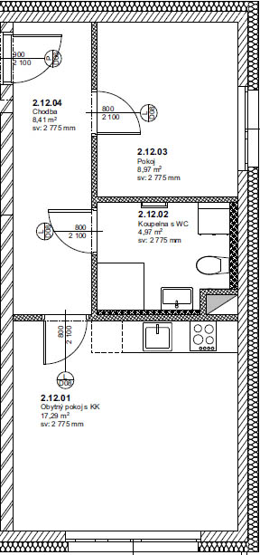 Detail bytové jednotky